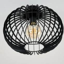 Plafonnier Svensbyn Noir, 1 lumière