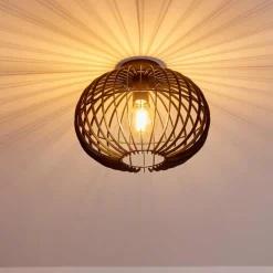 Plafonnier Svensbyn Noir, 1 lumière