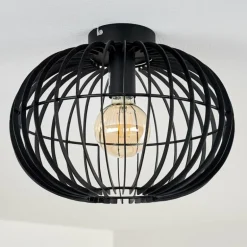 Plafonnier Svensbyn Noir, 1 lumière