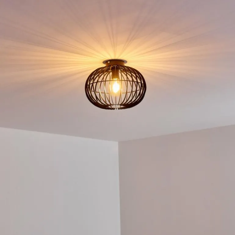 Plafonnier Svensbyn Noir, 1 lumière