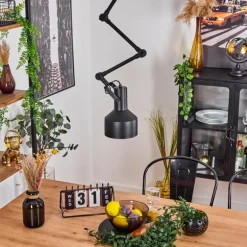 Plafonnier Tablazos Noir, 1 lumière