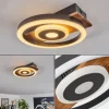 Plafonnier Taboneira LED Noir, 1 lumière