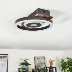 Plafonnier Taboneira LED Noir, 1 lumière