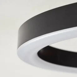 Plafonnier Taboneira LED Noir, 1 lumière