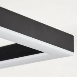 Plafonnier Taboneira LED Noir, 1 lumière