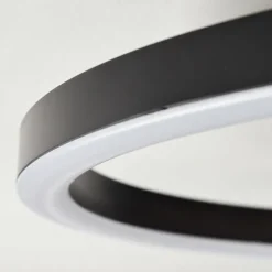 Plafonnier Taboneira LED Noir, 1 lumière