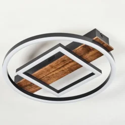 Plafonnier Taboneira LED Noir, 1 lumière