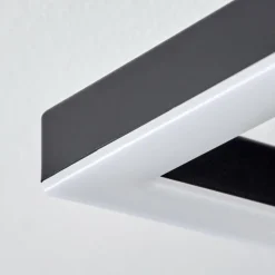 Plafonnier Taboneira LED Brun foncé, Noir, 3 lumières