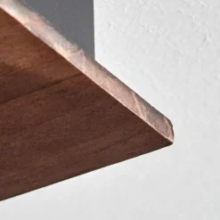 Plafonnier Taboneira LED Brun foncé, Noir, 3 lumières