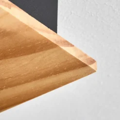 Plafonnier Taboneira LED Écru, Noir, 3 lumières