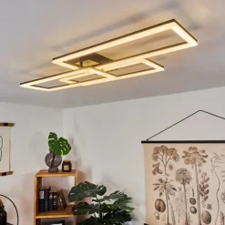 Plafonnier Taleta LED Noir, 1 lumière