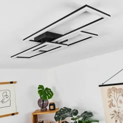 Plafonnier Taleta LED Noir, 1 lumière