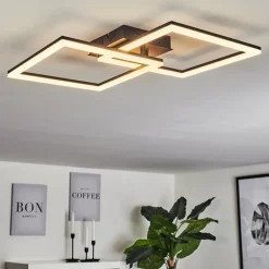 Plafonnier Taleta LED Noir, 1 lumière