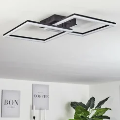 Plafonnier Taleta LED Noir, 1 lumière