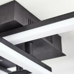 Plafonnier Taleta LED Noir, 1 lumière