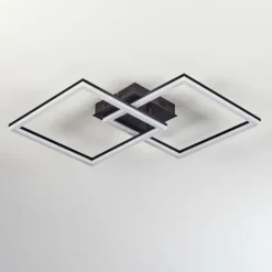 Plafonnier Taleta LED Noir, 1 lumière