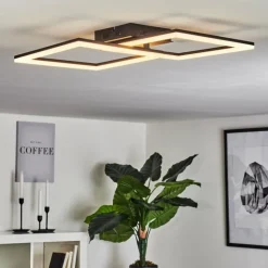Plafonnier Taleta LED Noir, 1 lumière