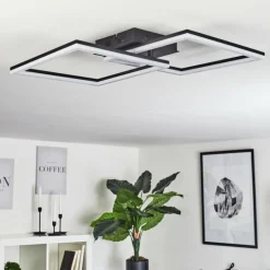 Plafonnier Taleta LED Noir, 1 lumière