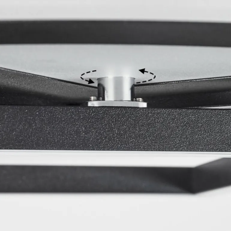 Plafonnier Taleta LED Noir, Blanc, 1 lumière