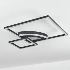 Plafonnier Taleta LED Noir, Blanc, 1 lumière