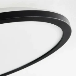 Plafonnier Tamesch LED Noir, 1 lumière