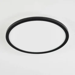 Plafonnier Tamesch LED Noir, 1 lumière