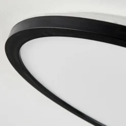 Plafonnier Tamesch LED Noir, 1 lumière