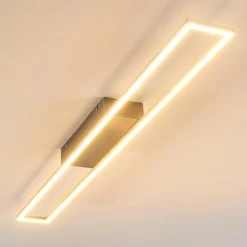 Plafonnier Tampere LED Nickel mat, 4 lumières