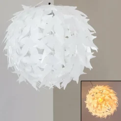 Plafonnier TAVANI Blanc, 1 lumière