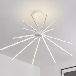 Plafonnier Teles LED Blanc, 1 lumière