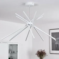Plafonnier Teles LED Blanc, 1 lumière