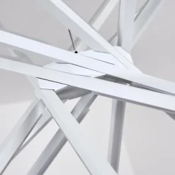 Plafonnier Teles LED Blanc, 1 lumière