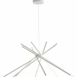 Plafonnier Teles LED Blanc, 8 lumières