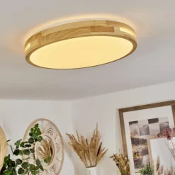 Plafonnier Tikkala LED Écru, 1 lumière