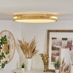 Plafonnier Tikkala LED Écru, 1 lumière