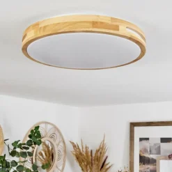 Plafonnier Tikkala LED Écru, 1 lumière