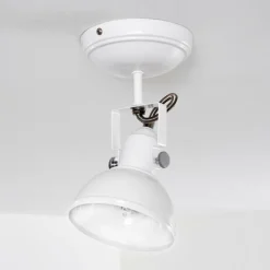 Plafonnier Tina Blanc, 1 lumière