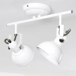 Plafonnier Tina Blanc, 2 lumières