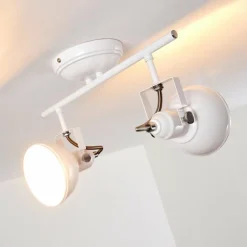 Plafonnier Tina Blanc, 2 lumières