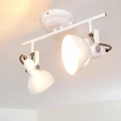 Plafonnier Tina Blanc, 2 lumières