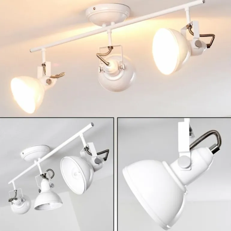 Plafonnier Tina Blanc, 3 lumières