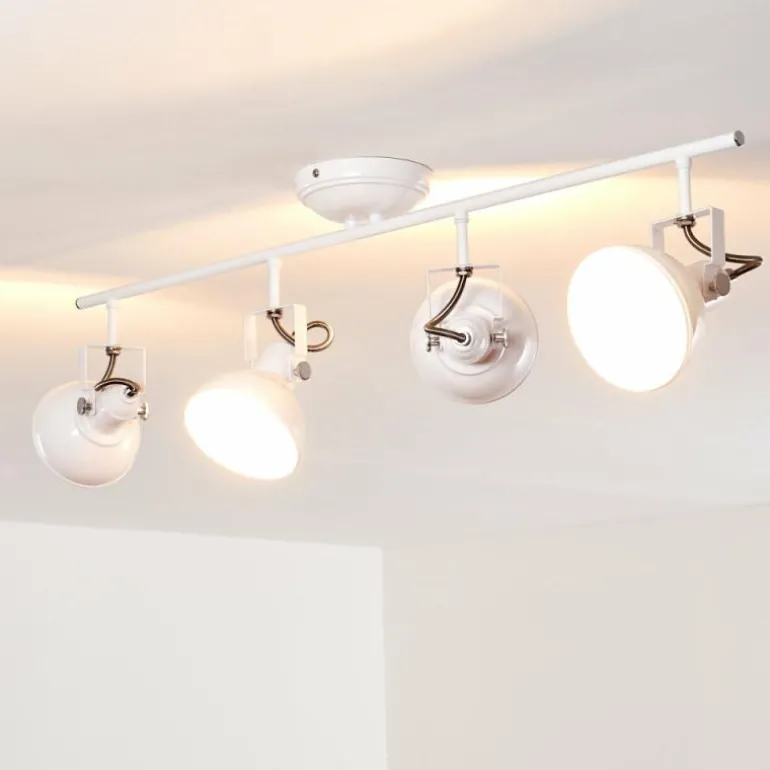 Plafonnier Tina Blanc, 4 lumières