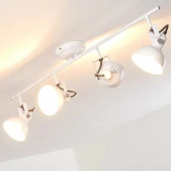 Plafonnier Tina Blanc, 4 lumières