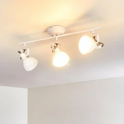 Plafonnier Tina Blanc, 3 lumières