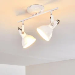 Plafonnier Tina Blanc, 2 lumières