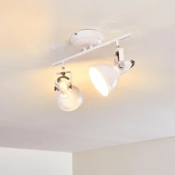 Plafonnier Tina Blanc, 2 lumières