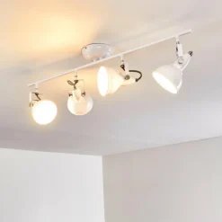 Plafonnier Tina Blanc, 4 lumières