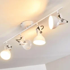 Plafonnier Tina Blanc, 4 lumières