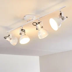 Plafonnier Tina Blanc, 4 lumières