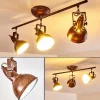 Plafonnier Tina Rouille, 3 lumières